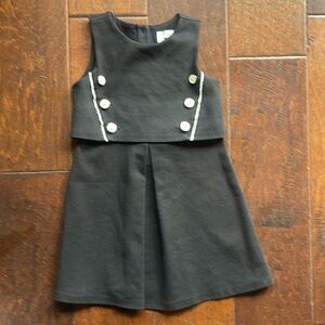 Janie and Jack girl’s navy dress size 4